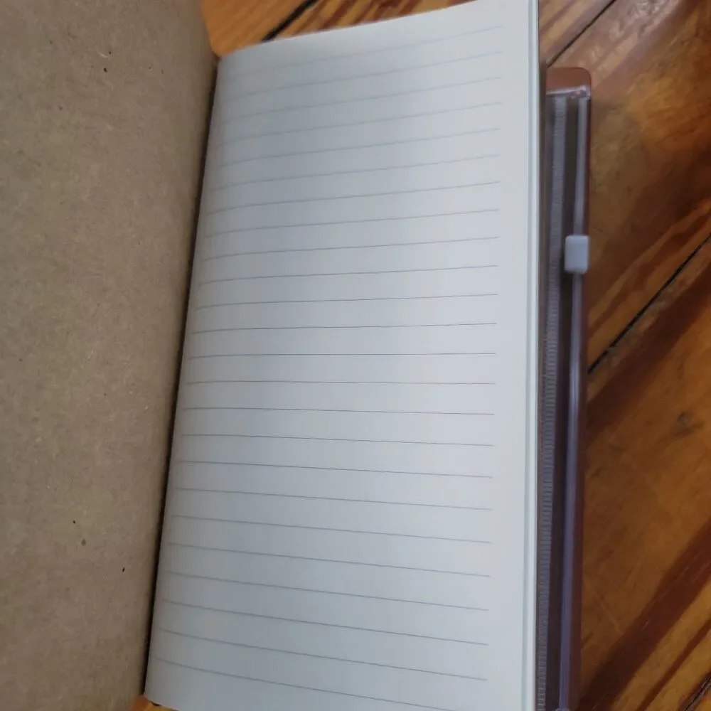 to My Daughter Leather Journal - 140 Page Keepsake Notebook Gift, Refillable Tra